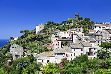 Nonza, Corsica, France, Mediterranean, Europe 