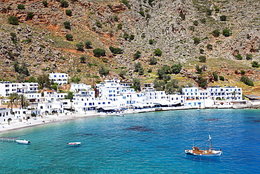 Loutro, South Crete, Crete, Greek Islands, Greece, Europe