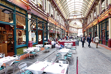 Leadenhall Market, City of London, London, England, United Kingdom, Europe