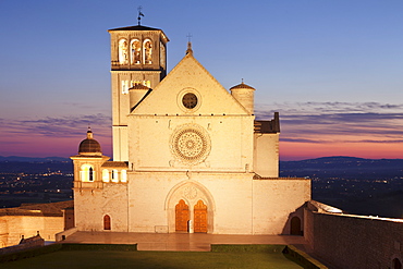 Basilica of San Francesco, UNESCO World Heritage Site, Assisi, Perugia District, Umbria, Italy, Europe