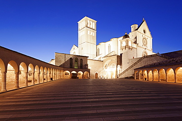 Basilica of San Francesco, UNESCO World Heritage Site, Assisi, Perugia District, Umbria, Italy, Europe