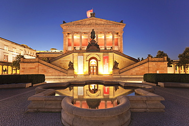 Alte Nationalgalerie (Old National Gallery), Museum Island, UNESCO World Heritage Site, Mitte, Berlin, Germany, Europe