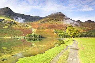 Buttermere Lake, Lake District National Park, Cumbria, England, United Kingdom, Europe 