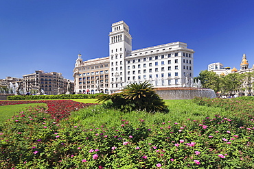 Placa de Catalunya, Barcelona, Catalonia, Spain, Europe