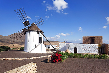 Mill Museum (Centro de Interpretacion de los Molinos), Tiscamanita, Fuerteventura, Canary Islands, Spain, Atlantic, Europe 