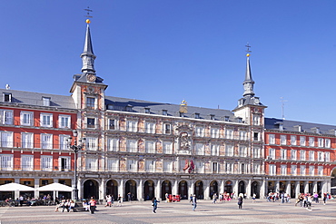 Casa de la Panaderia, Plaza Mayor, Madrid, Spain, Europe