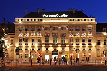 Main Entrance, MuseumsQuartier, Vienna, Austria, Europe