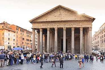 Pantheon, UNESCO World Heritage Site, Rome, Lazio, Italy, Europe