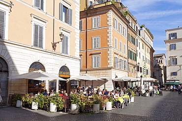 Piazza Santa Maria in Trastvere, Rome, Lazio, Italy, Europe