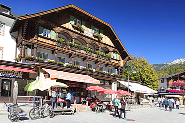 Hotel Schiffmeister, Schoenau at Lake Koenigssee, Berchtesgadener Land, Berchtesgaden National Park, Upper Bavaria, Bavaria, Germany, Europe