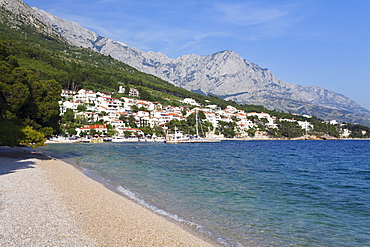 Brela, Makarska Riviera, Dalmatia, Croatia, Europe 