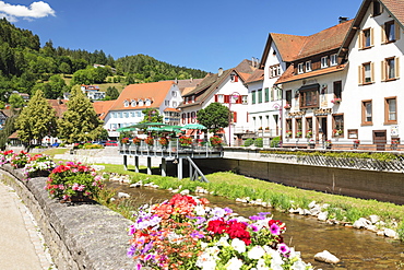 Schiltach, Black Forest, Kinzigtal Valley, Baden-Wurttemberg, Germany, Europe