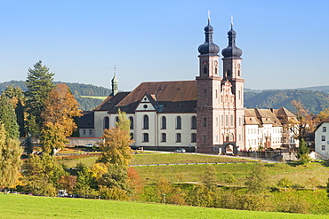 Abbey of St. Peter, Glottertal Valley, Black Forest, Baden Wurttemberg, Germany, Europe 