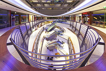 Konigsbau Shopping Centre at Schlossplatz square, Stuttgart, Baden Wurttemberg, Germany, Europe