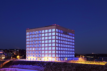 New Library at Mailander Platz square, Architect Prof. Eun Young Yi, on Stuttgart 21 ground, Stuttgart, Baden Wurttemberg, Germany, Europe 