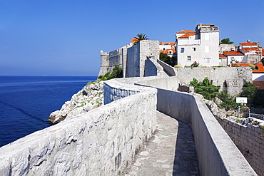 Old town of Dubrovnik, UNESCO World Heritage Site, Dalmatia, Croatia, Europe 