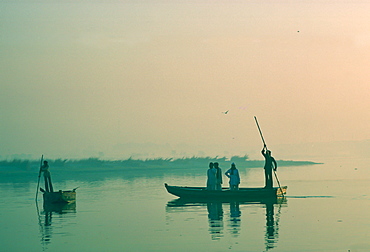 Ferry boat  in Delhi, India