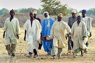 Funeral procession, Burkina Faso (formerly  Upper Volta)