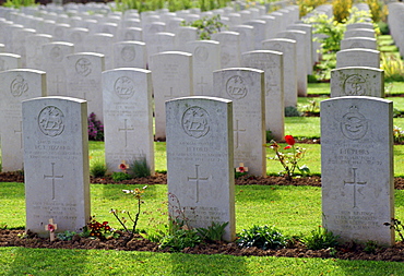 British World War II graves, Commonwealth war cemetery, northern France