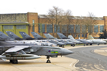 Marham Wing GR4 Tornadoes at RAF Marham, Norfolk, United Kingdom