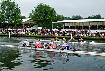 Henley Royal Regatta, Oxfordshire, England, United Kingdom