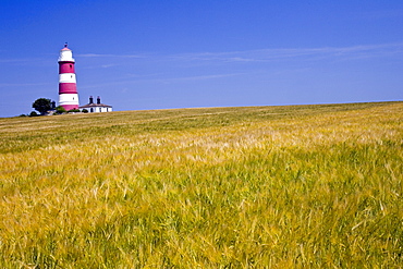 Lighthouse at Happisburgh, Norfolk coast, United Kingdom