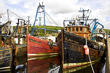 Trawler fishing boats in Stornoway, Outer Hebrides, United Kingdom