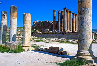 Roman ruin city of Jerash, Jordan