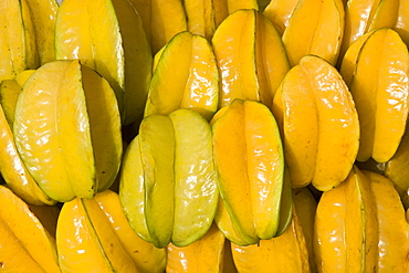 Carambola fruits, Star Fruits, Bangkok, Thailand