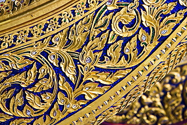 Ceremonial barge at the Royal Barge Museum in Bangkok, Thailand