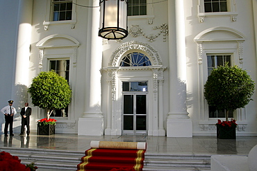 The White House expecting VIP guest, Washington DC, United States of America