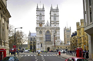 WESTMINSTER ABBEY IN LONDON.