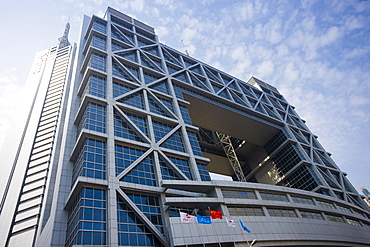 The Shanghai Stock Exchange building in the Pudong Financial District of Shanghai, China