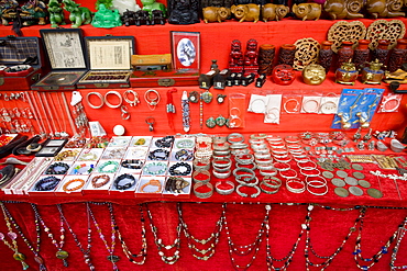 Souvenir stall in Ping An near Guilin, China