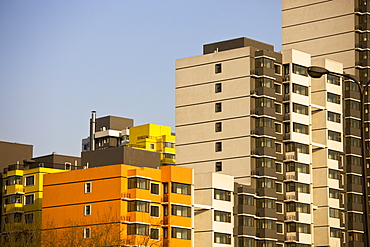 Apartment blocks in Beijing, China