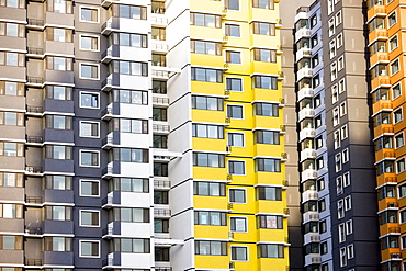 Apartment blocks in Beijing, China