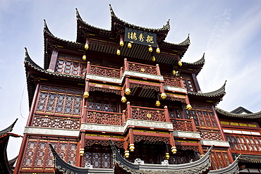 The Lubolang Restaurant in the Yu Garden Bazaar Market, Shanghai, China