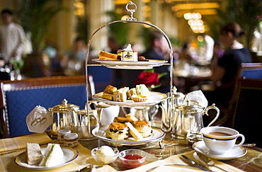 High tea at the Peninsula Hotel, Hong Kong, China