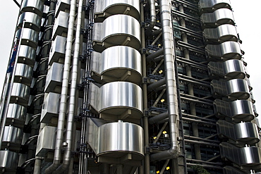 The Lloyd's Building offices of Lloyds of London insurance in the City, London, England, United Kingdom