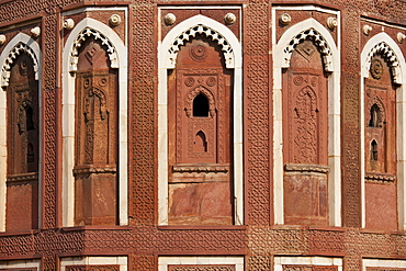 Agra Fort the Jahangir Mahal, zenana palace residence of Rajput wives of Mughal Emperor Akbar