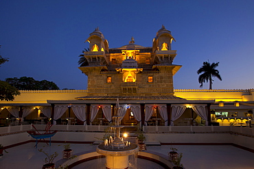 Jagmandir Island Palace and  Darikhana Restaurant owned by 76th Maharana of Mewar, His Highness, Shreeji Arvind Singh Mewar of Udaipur, Rajasthan, India