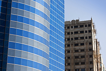 Essar House new high rise office development for Essar Group in Mahalaxmi area of Mumbai, India, sign of thriving Indian economy