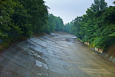 Brooklands Race Track in Surrey, UK