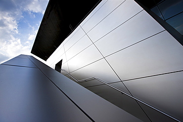 Modern architecture at the BMW Customer Collection, Showroom, Museum, Headquarters and Factory in Munich, Bavaria, Germany