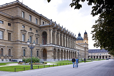 Brunnenhof Residence, Brunnenhof Residenz, in old Munich, Bavaria, Germany