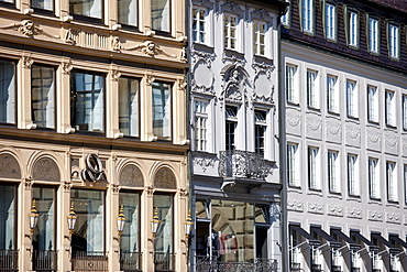 Maximillianstrasse in Central Munich by Residence Palace, Bavaria, Germany