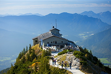 Eagle's Nest, Kehlsteinhaus, Hitler's lair at Berchtesgaden in the Bavarian Alps, Germany