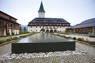 Schloss Elmau Hotel at Elmau in the Bavarian Alps, Germany