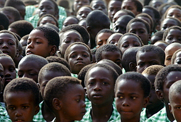 Schoolchildren in Gambia, West Africa