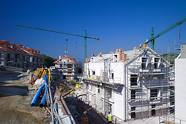 Housing development in San Vicente de la Barquera, Cantabria. There has been EU funding for many building projects in Spain.